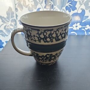 Green "Sponge" Ceramic Mug